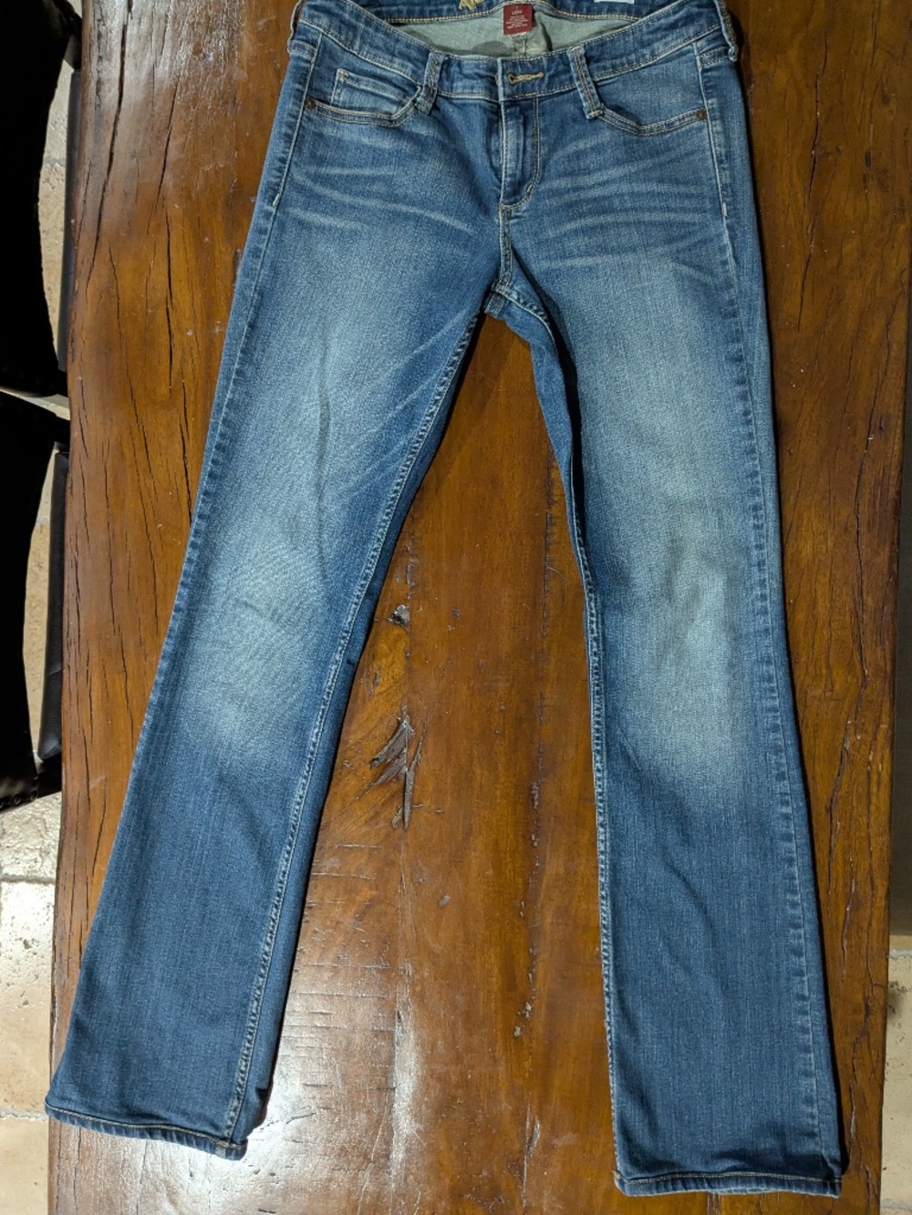 Arizona Jean Co. Med Wash Denim Boot Cut Jeans  Sz 7L